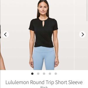 Lululemon round trip short sleeve